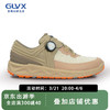GLVX高尔夫男鞋球鞋子男旋钮运动鞋轻便舒适固定钉 F1卡其色 42