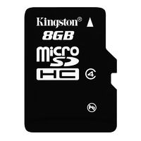 Kingston 金士顿 tf卡8g内存卡行车记录仪监控摄像头储存sd卡 8G手机内存卡