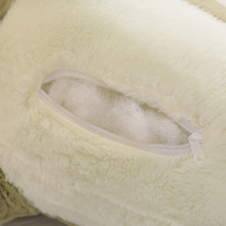 兜儿贝贝（douer beibei）女大号毛绒玩具熊睡觉抱枕玩偶公仔棉花娃娃鳄鱼绿2.3米 绿色(2.3米)