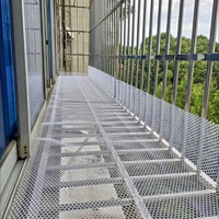 阳台晒物网防盗窗晾晒防漏网格垫 宽度60厘米 长度1米