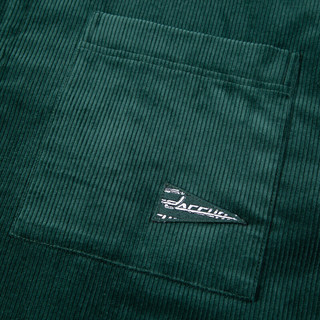 GXG男装 墨绿色翻领长袖衬衫 22年秋季城市户外系列 墨绿色 165/S