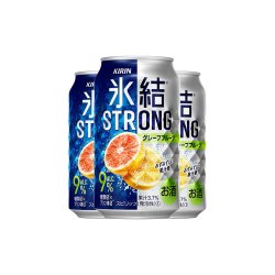 kirin麒麟日本直邮麒麟冰结鸡尾酒强爽果酒350ml罐装9度静冈県产