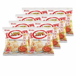 Oishi 上好佳 零食20包批发整箱大礼包好吃的休闲膨化零食品小吃 ：鲜虾片20包