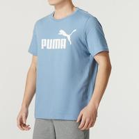 PUMA 彪马 圆领短袖男装上衣休闲舒适跑步健身训练运动T恤