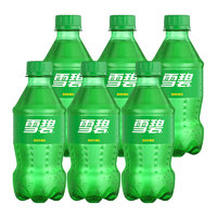 88VIP：可口可乐 碳酸饮料雪碧300ml*6瓶好喝的小瓶装汽水