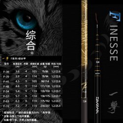 daiwa达亿瓦18新款一击黑坑竿综合休闲野钓竿大物竿碳素钓鱼竿台钓竿