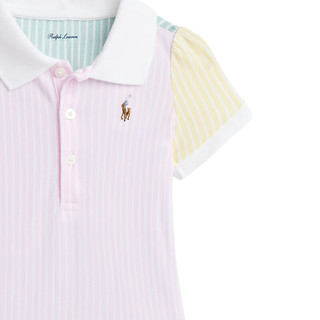 Polo Ralph Lauren 拉夫劳伦 女婴 24年春Polo棉连衣裙和灯笼裤RL41206 999-多色 24M