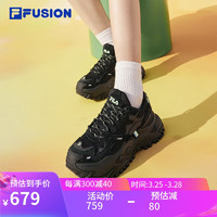 FILA FUSION 斐乐官方潮牌女子BIANCO运动休闲跑步老爹鞋女鞋厚底增高