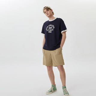 Gap 盖璞 男女装夏季款LOGO运动吸湿短袖T恤669645潮流休闲上衣
