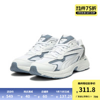 PUMA 彪马 官方 新款女子复古缓震休闲鞋 TEVERIS NITRO 391098 白-蓝灰色-04 37