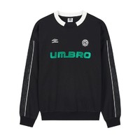 Umbro 茵宝 男女同款套头卫衣复古串标宽松秋季运动休闲上衣