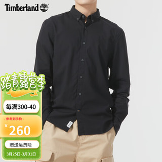 Timberland 衬衫男春夏新款户外日常通勤商务休闲舒适长袖衬衣A2BAQ A2BAQBV1 M/175
