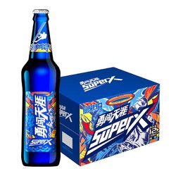 SNOWBEER 雪花 啤酒 勇闯天涯 superX 500ml*12瓶