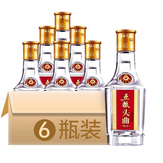 WULIANGYE 五粮液 头曲精品酒 纯粮酒45度 100mL 6瓶