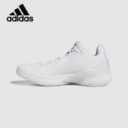 adidas阿迪达斯probounce2018low男子篮球鞋fw5748白黑46