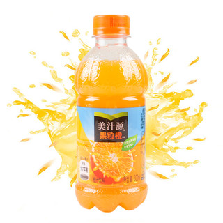 可口可乐 美汁源果粒橙300ml*12瓶装橙汁果汁橙子饮品网红饮料休闲