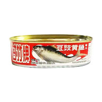 甘竹牌豆豉鱼罐头 肉罐头鱼食品 甘竹豆豉鱼罐头 豆豉黄鱼227g*1罐