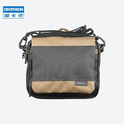 DECATHLON 迪卡侬 登山背负舒适腰包Multi-compartmentpouch-黑灰色2551533均码