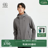 KOLON SPORT/可隆冲锋衣 男子户外防风防泼水简约夹克外套 LHJK4MNT01-GY 灰色 175/L