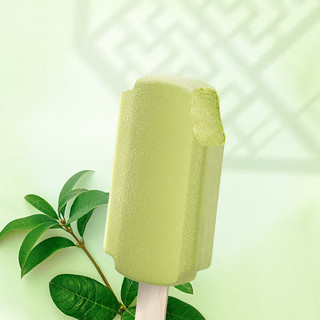 蒙牛绿色心情桂花绿豆糕口味冰淇淋65gx5支