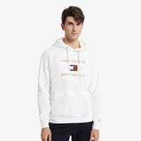 TOMMY HILFIGER 秋冬男纯棉休闲重工字母刺绣合身版连帽卫衣28195