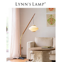 立意 Lynn's立意 侘寂风中古落地灯 客厅沙发边日式书房新中式钓鱼灯