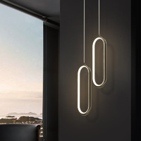 VVS 创意个性轻奢小吊线灯全铜现代简约主卧室床头吊灯LED网红新款