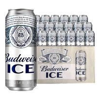 88VIP：Budweiser 百威 整箱装啤酒罐装500ml*18听