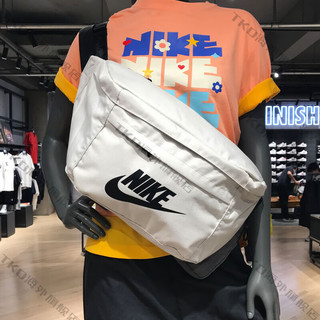 耐克（NIKE）王一博同款运动腰包胸包大斜挎单肩包男女BA5751-072 BA5751-320  @全新无吊