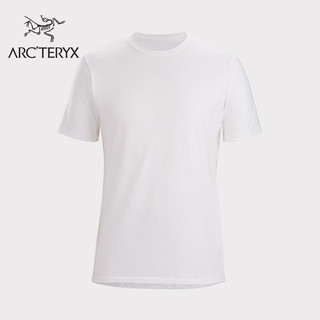 ARC’TERYX始祖鸟 CAPTIVE T-SHIRT  透气 男子 棉质短袖T恤 White Light/石膏白 L