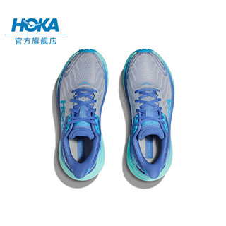 HOKA ONE ONE男女款夏季挑战者7全地形款跑鞋CHALLENGER 7缓震 苍青色/星空色-女 37