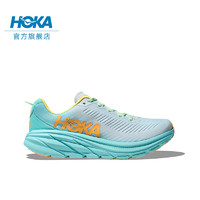 HOKA ONE ONE男女款夏季林康3公路跑步鞋RINCON3减震回弹耐磨防滑 幻影蓝/碧空色-男 40