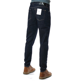 Calvin KleinJeans CK 男士原色修身时尚长裤牛仔裤 J30J324726 深蓝 1BJ 32
