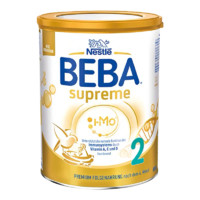 Nestle NAN 雀巢贝巴BEBA至尊版2段德国原装进口婴幼儿配方牛奶粉800g 6-12月