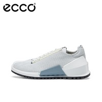 爱步（ECCO）BIOM 2.0男士运动鞋 轻盈透气跑步鞋牛皮户外休闲鞋男 健步800684 白色80068450874 42