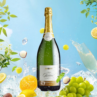 德国原瓶干型白葡萄酒1.5L起泡酒香槟杯高泡喷射气泡酒1500ML