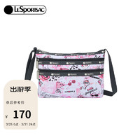 LeSportsac 乐播诗新款包包女包斜挎包潮流时尚小方包气质单肩包礼物送女生 缤纷日记