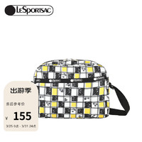 LeSportsac 乐播诗包包女包时尚潮流复古印花休闲单肩斜挎包包送女生礼物 三色花格