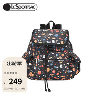 LeSportsac 乐播诗包包女包时尚可爱休闲印花背包双肩包书包礼物送女生 奇妙森林