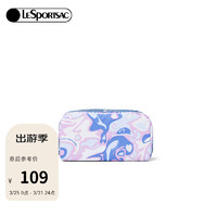 LeSportsac 乐播诗新款化妆包手拿包精致钥匙包小包6511礼物送女生 爱心扎染