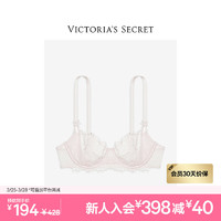 VICTORIA'S SECRET 预售 维密 性感网纱花卉刺绣文胸胸罩女士内衣 本命年 75S4粉色 11199371 34DD