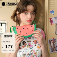 LeSportsac 乐播诗新款包包女包时尚潮流斜挎包印花水果手机包单肩包 西瓜