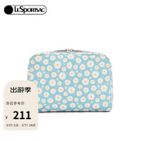 LeSportsac 乐播诗新款包包女包TRENDY潮流印花手拿手抓包收纳洗漱化妆包 法式春日