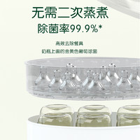 Kispa 好爸爸 天然不伤手去油除菌果蔬餐具净浓缩洗洁精1kg4瓶家用