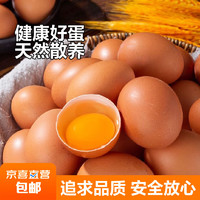 华北强新鲜鸡蛋农家散养 山林自养鸡蛋4枚装
