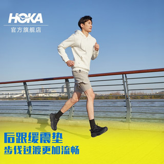 HOKA ONE ONE男款夏季邦代8公路跑鞋BONDI 8轻盈缓震回弹舒适防滑 黑色 / 黑色（拍大半码） 40