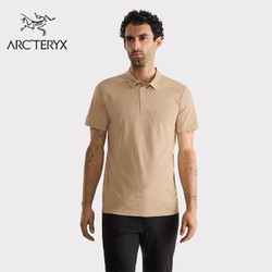 ARC'TERYX 始祖鸟 ARC’TERYX始祖鸟 ERIS POLO  透气 男子 短袖POLO衫 Wicker/葳藤综 L