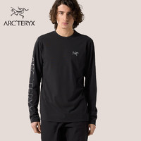 ARC'TERYX 始祖鸟 ARC’TERYX始祖鸟 CAPTIVE ARC'WORD LS 透气 男子 棉质长袖T恤 Black/黑色 L