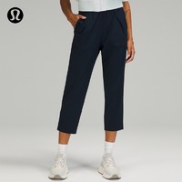 lululemon 丨Ease Back In 女士中长裤 LW6BUZS 海军蓝 XXS/2