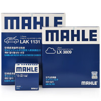 MAHLE 马勒 滤清器套装空气滤+空调滤+机油滤(适用于新捷达/VA3/桑塔纳/POLO/新晶锐/昕锐/昕动1.4/1.5/1.6L)EA211